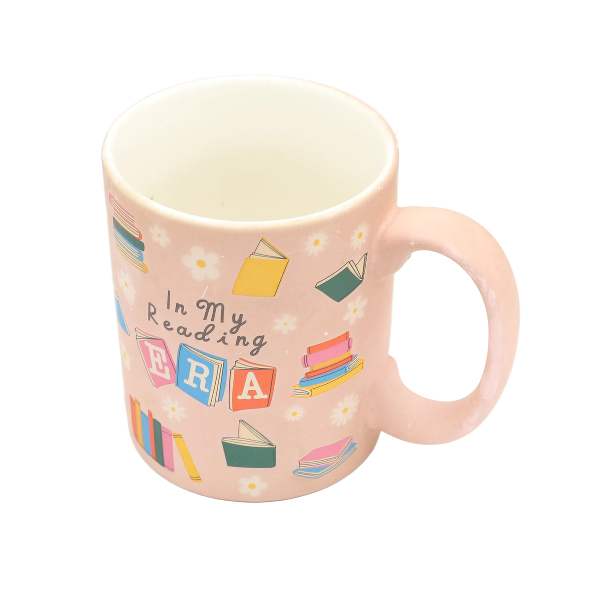 In My Reading Era Quote Ceramic Coffee Mug 530ml at Zubaidas Homestore Pakistan