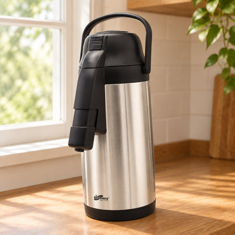 Insulated Pump Vacuum Thermos 5 Liters at Zubaidas Homestore