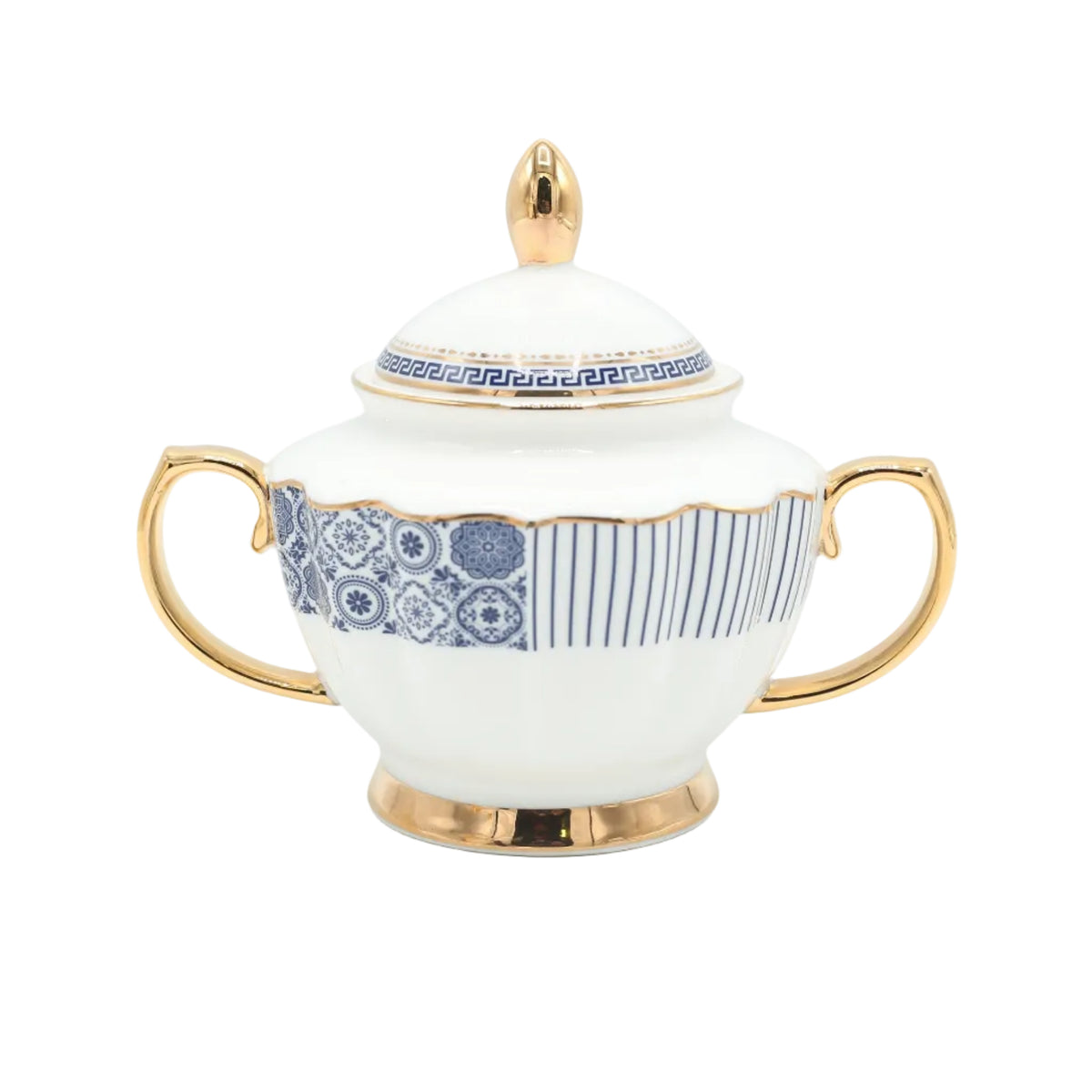 Johnson Bros Blue Floral Bone China Dinner Set 65 Pieces at Zubaidas Homestore. House of The Biggest Collection of Dinner Sets in Pakistan