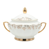 Johnson Bros White and Gold Floral Dinner Set 65 Pieces at Zubaidas Homestore. Best Online Homestore in Pakistan