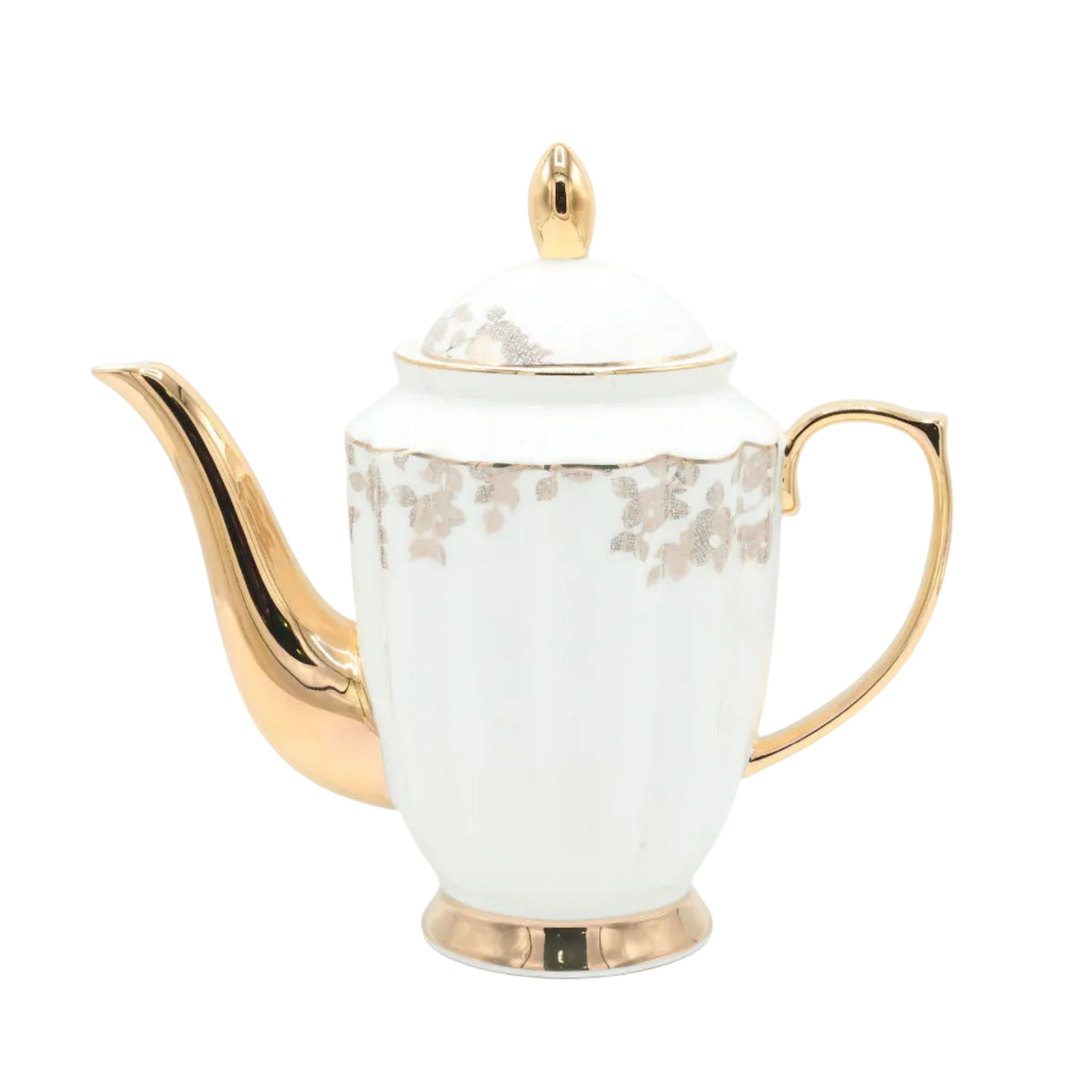 Johnson Bros White and Gold Floral Dinner Set 65 Pieces at Zubaidas Homestore. No 1 Homestore in Pakistan