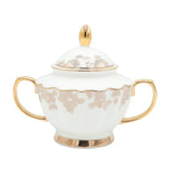 Johnson Bros White and Gold Floral Dinner Set 65 Pieces at Zubaidas Homestore. House of The Biggest Collection of Dinner Sets in Pakistan