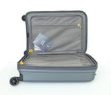 Jump Hard Trolley Luggage Grey 51 cm at Zubaidas Online Homestore Pakistan