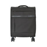 Jump Soft Shell Spinner Trolley Luggage Black 51 cm at Zubaidas Homestore