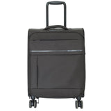 Jump Soft Shell Spinner Trolley Luggage Black 51 cm at Zubaidas Homestore Pakistan