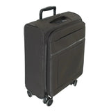 Jump Soft Shell Spinner Trolley Luggage Black 51 cm at Zubaidas Best Homestore in Pakistan