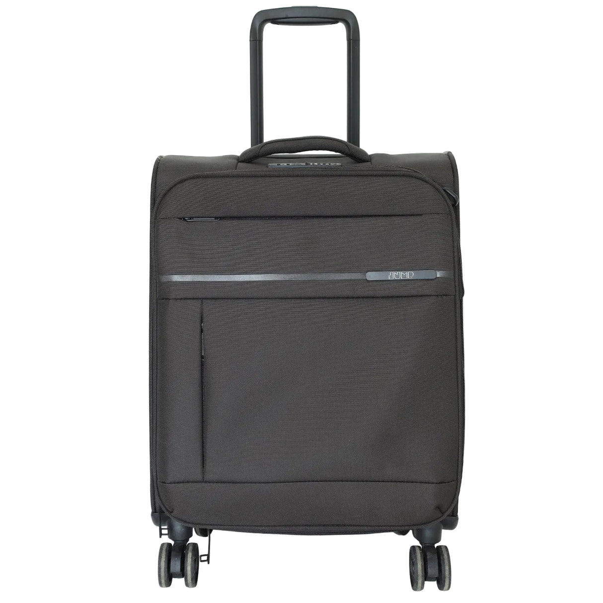 Jump Soft Shell Spinner Trolley Luggage Black 71 cm at Zubaidas Homestore Pakistan