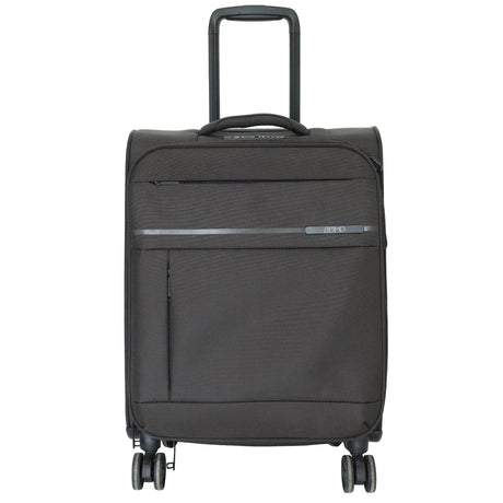 Jump Soft Shell Spinner Trolley Luggage Black 71 cm at Zubaidas Homestore Pakistan