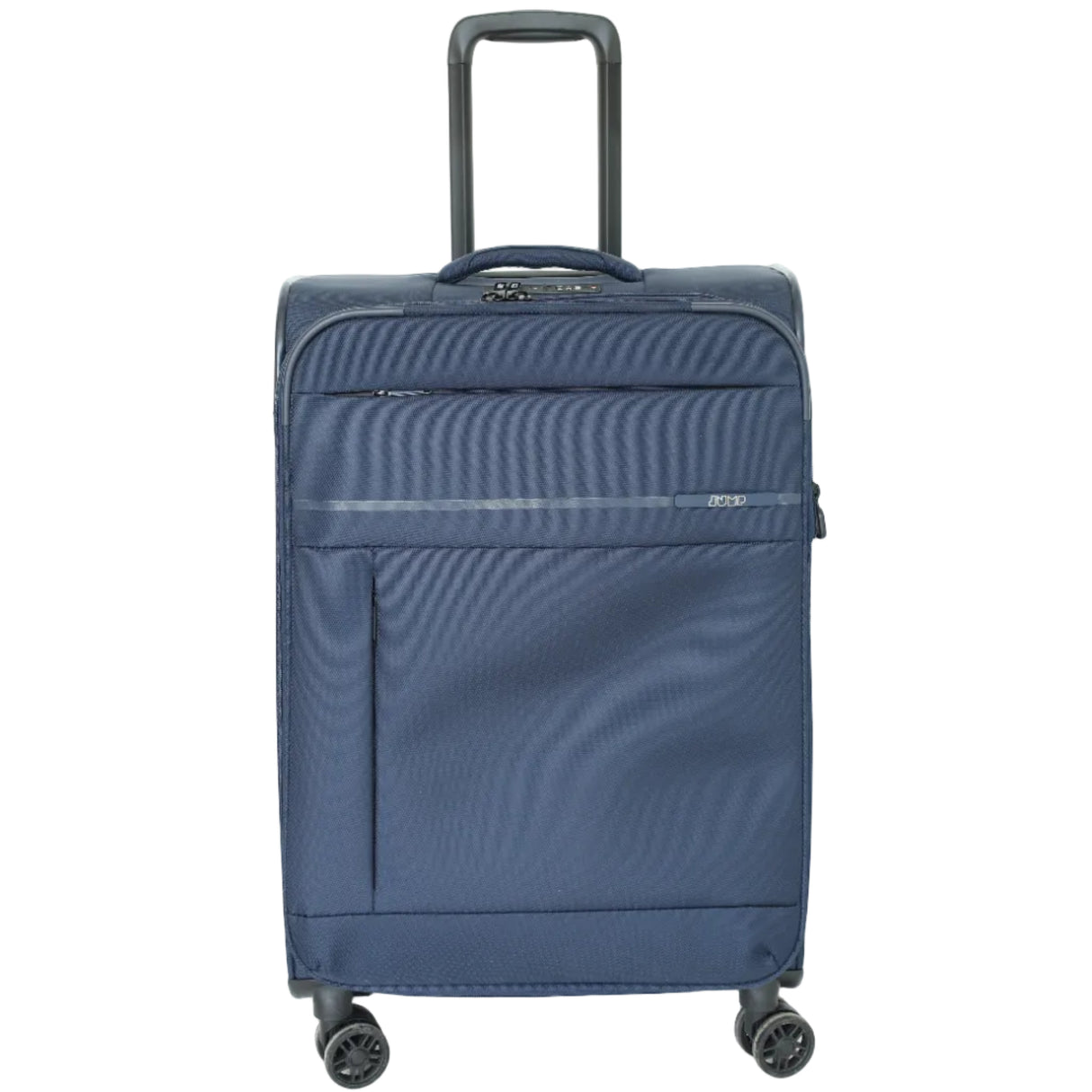 Jump Soft Shell Spinner Trolley Luggage Blue 71 cm at Zubaidas Homestore Pakistan