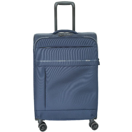 Jump Soft Shell Spinner Trolley Luggage Blue 71 cm at Zubaidas Homestore Pakistan