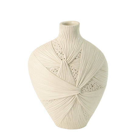 Knot Textured Decorative Vase at Zubaidas Homestore Pakistan