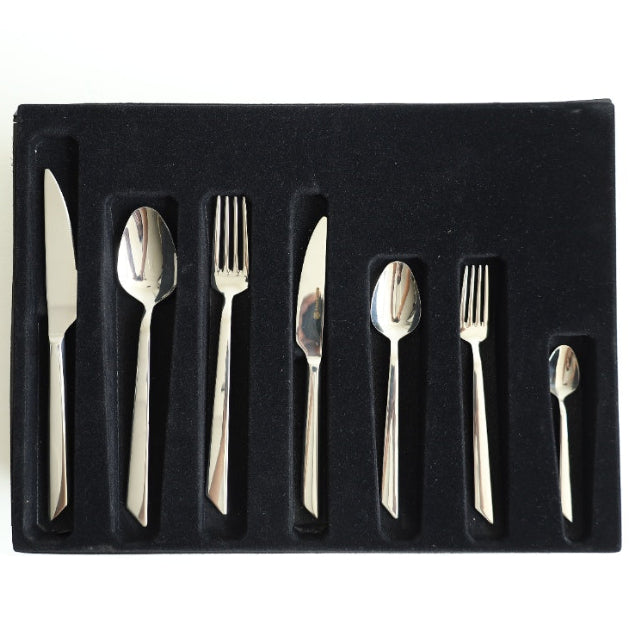 Korkmaz Delta 84 Piece Cutlery Set 18/10 Stainless Steel at Zubaidas Homestore Best for Home Shopping