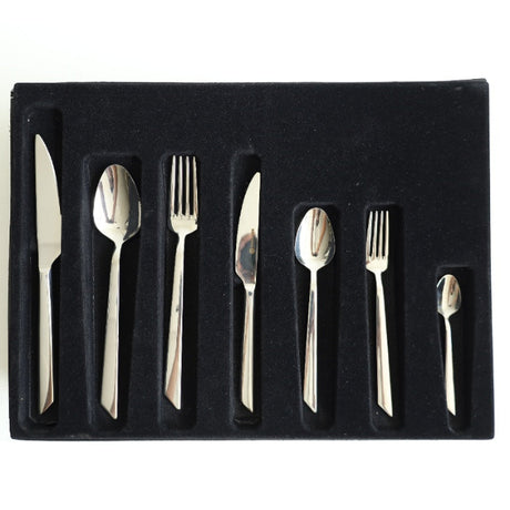 Korkmaz Delta 84 Piece Cutlery Set 18/10 Stainless Steel at Zubaidas Homestore Best for Home Shopping