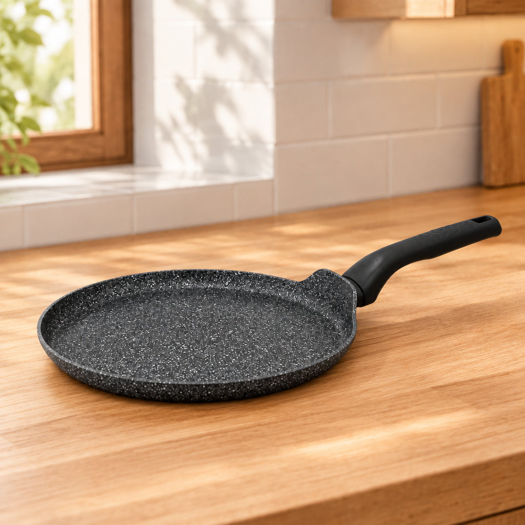 Korkmaz Ornella Crepe Frypan 26cm at Zubaidas Homestore