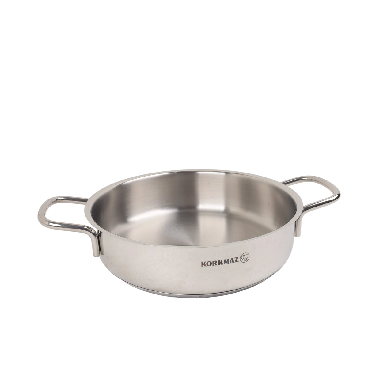 Korkmaz Perla Stainless Steel Casserole 22cm at Zubaidas Homestore. No#1 Homestore In Pakistan