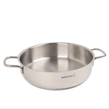 Korkmaz Perla Stainless Steel Casserole Pot 26cm at Zubaidas Homestore. Most Trusted Homestore For Home Shopping