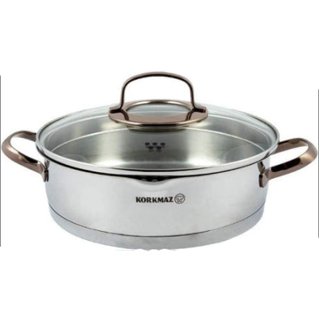Korkmaz Rosanna Cookware Set 8 Pieces at Zubaidas Homestore - House of The Biggest Collection of Cookware in Pakistan