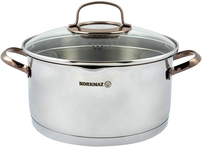 Korkmaz Rosanna Cookware Set 8 Pieces at Zubaidas The Best Online  Homestore Pakistan