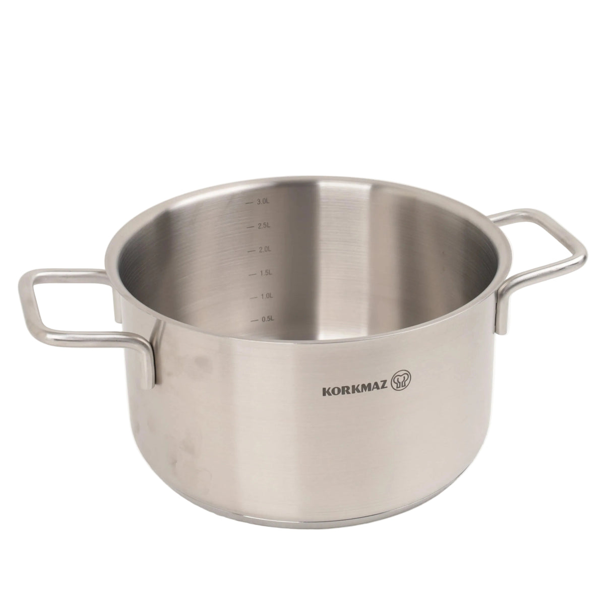 Korkmaz Stainless Steel Casserole Stella Pot 24cm at Zubaidas Homestore.  Best Homestore For Home Shopping