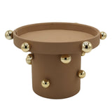Leather Base Ball Accent Cake Stand at Zubaidas Homestore Pakistan