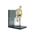 Luxury Metallic Golden Figure with Crystal Base at Zubaidas Homestore Pakistan
