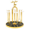 Luxury Reindeer Topper Mug Tree Holder Gold at Zubaidas Homestore Pakistan