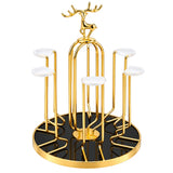 Luxury Reindeer Topper Mug Tree Holder Gold at Zubaidas Homestore The Largest Home store in Pakistan