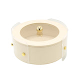Luxury Round Organizer Storage Box with Lid at Zubaidas Homestore 
