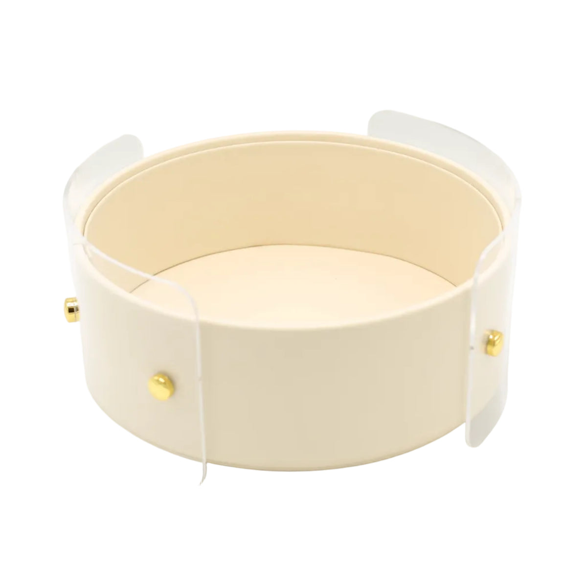 Luxury Round Organizer Storage Box with Lid at Zubaidas Homestore. Best Online Homestore in Pakistan