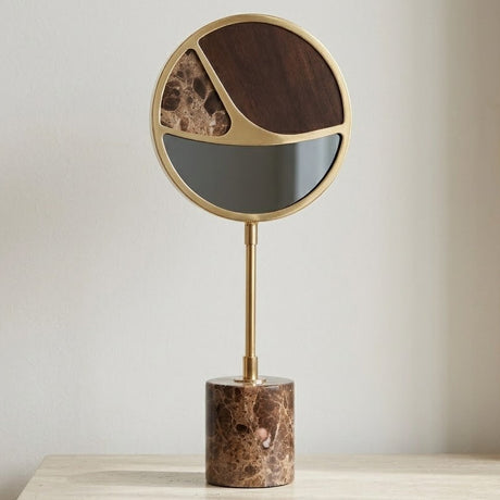 Luxury Tabletop Mirror and Sculptural Accent at Zubaidas Homestore 