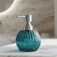 Luxury Teal Blue Soap Dispenser 200ml at Zubaidas Homestore. Online Pakistan