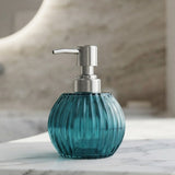 Luxury Teal Blue Soap Dispenser 200ml at Zubaidas Homestore. Online Pakistan