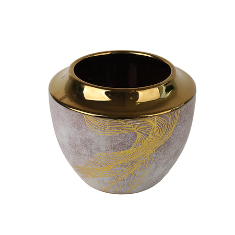 Marble Effect Ceramic Decorative Vase at Zubaidas Homestore Pakistan