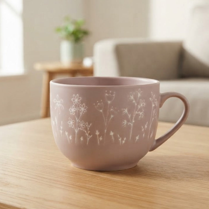 Mason Cash Floral Print Ceramic Coffee Mug 580ml at Zubaidas Homestore