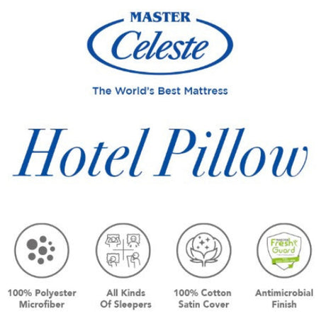 Master Celeste Hotel Pillow at Zubaidas Homestore Pakistan