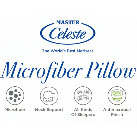 Master Celeste Microfiber Pillow at Zubaidas Homestore Pakistan