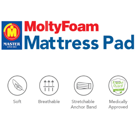 Master Mattress Pad Single at Zubaidas Number 1 Home Store in Pakistan