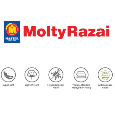 Master Molty Razai Winter Sailor Blue (Single) at Zubaidas Homestore Pakistan