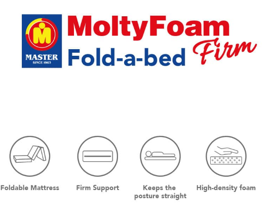 Master MoltyFirm Fold-A-Bed at Zubaidas Best Home Shop in Pakistan