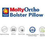 Master MoltyOrtho Bolster Pillow at Zubaidas Homestore Pakistan