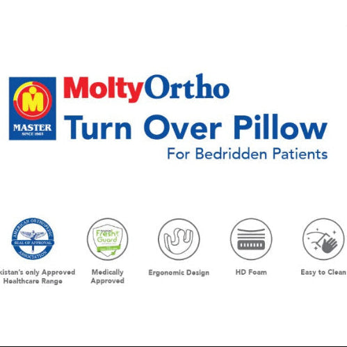 Master MoltyOrtho Turnover Pillow at Zubaidas Homestore Pakistan