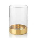 Medium Acrylic Jar With Metallic Gold Base at Zubaidas No#1 Homestore in Pakistan
