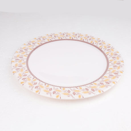 Melamine Leaf Pattern Dinner Plate at Zubaidas Homestore Pakistan