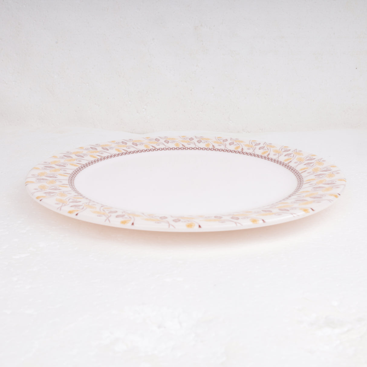 Melamine Leaf Pattern Dinner Plate at Zubaidas The Best Home Shop in Pakistan