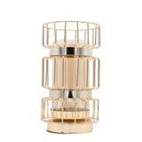 Metal Frame Decorative Vase Golden at Zubaidas Homestore Pakistan