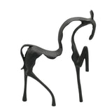 Metal Horse Sculpture Black at Zubaidas Homestore Pakistan