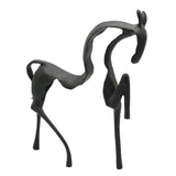 Metal Horse Sculpture Black at Zubaidas Homestore - The Largest Collection of Decor In Pakistan