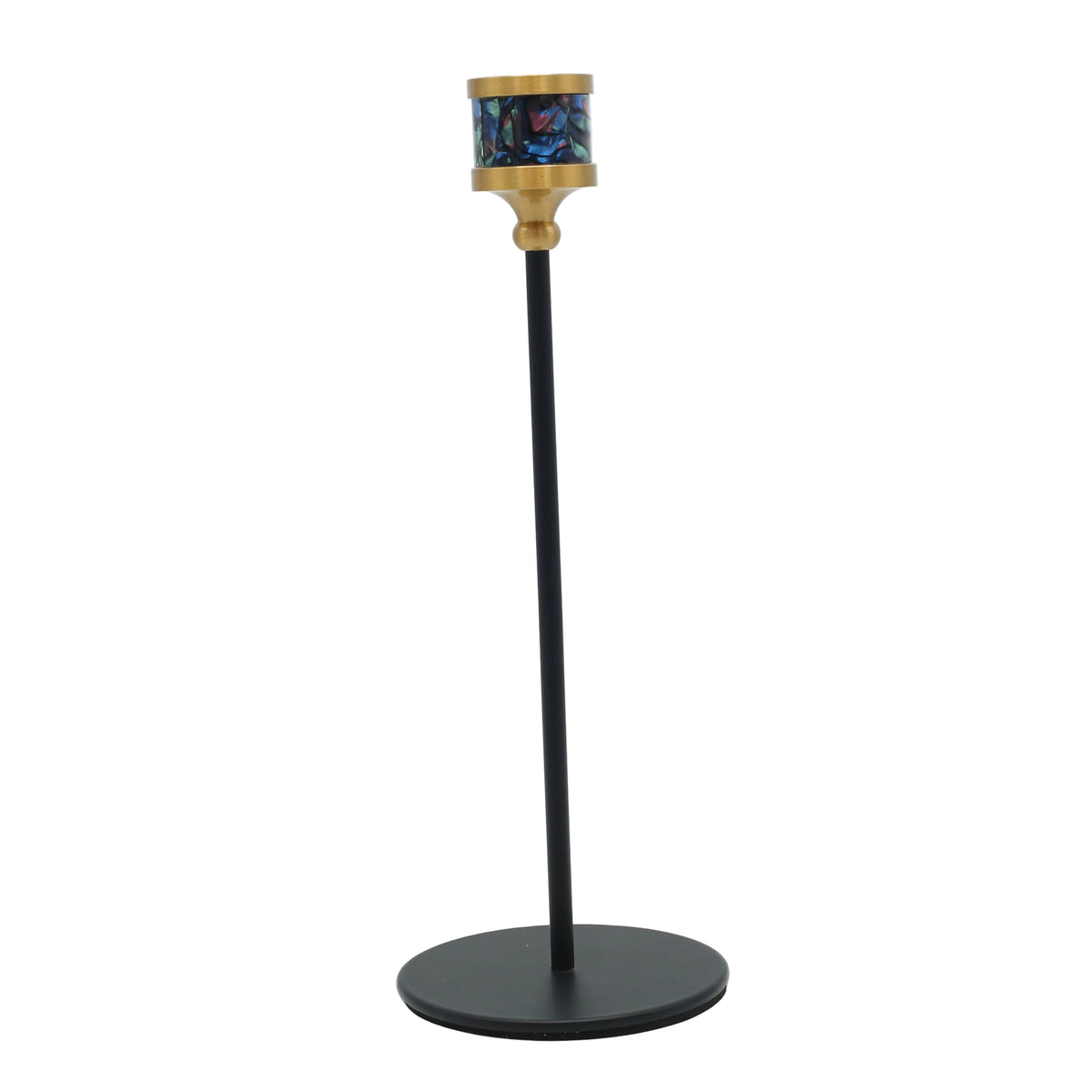 Metal Mosaic Candle Stand 3 Pieces Set at Zubaidas Homestore - House of Largest Collection Of Decor In Pakistan