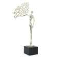 Metallic Tree Figure Statue at Zubaidas Homestore - House of The Biggest Collection of Decor in Pakistan