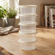 Micronware Food Storage Container Round 300ml Pack of 5 at Zubaidas Homestore